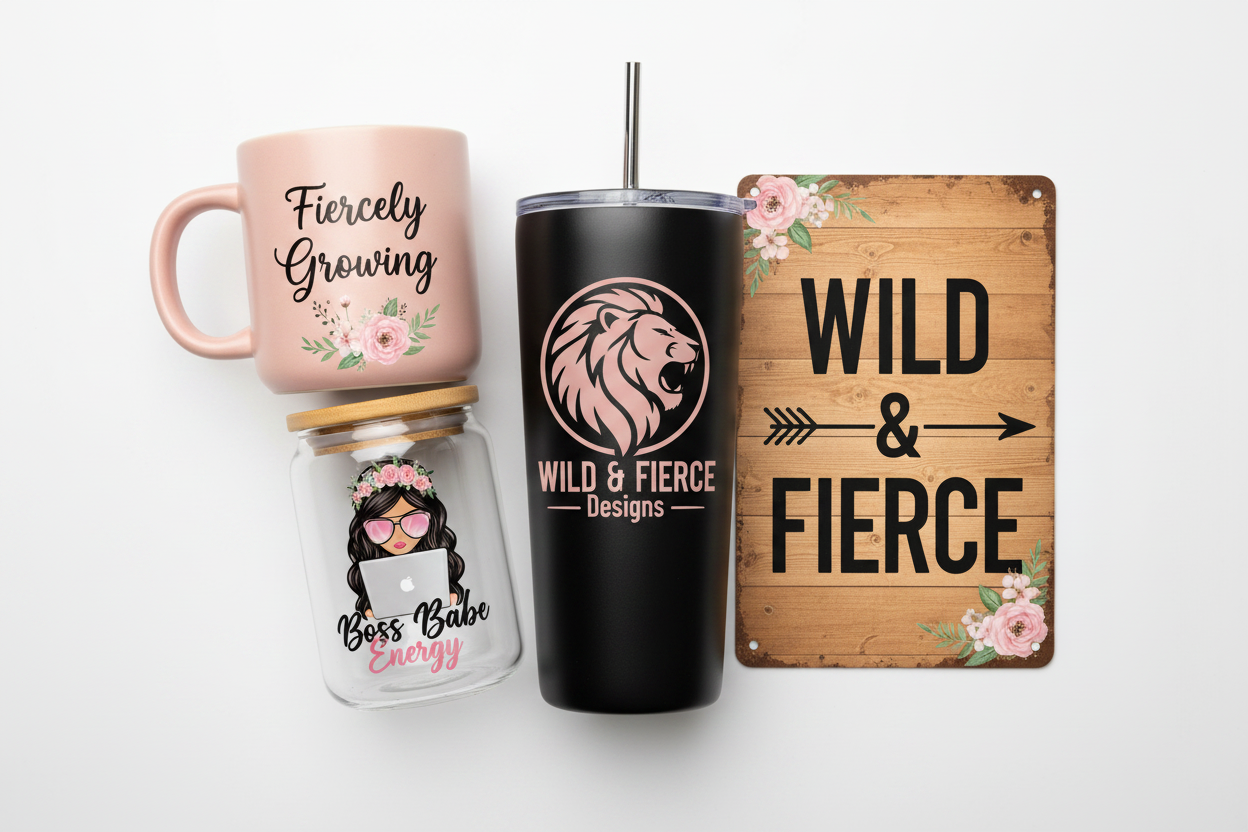 Tumblers, Cups & More