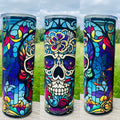 Tumbler – Fancy Skull