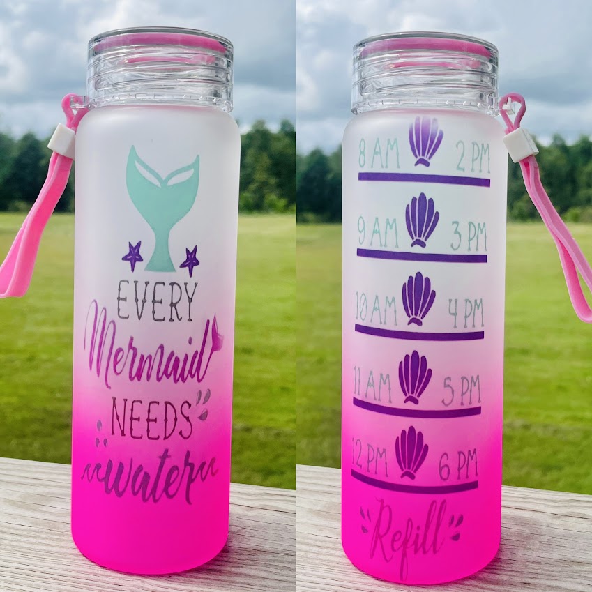 Frosted Cup – Every Mermaid Needs Water