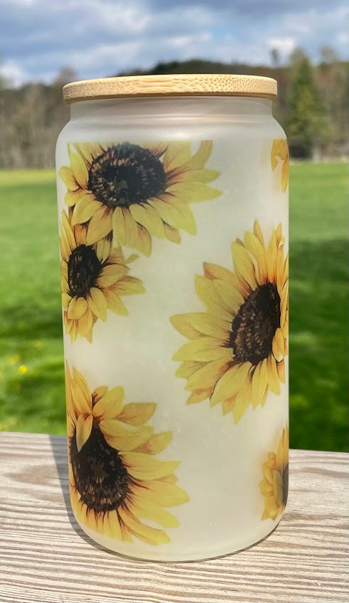 Frosted Cup – Sunflowers