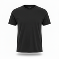 Black Comfort Colors Ghost Mannequin Tee