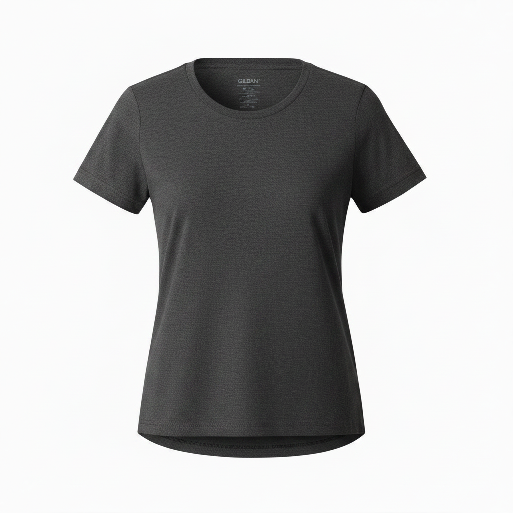 Gildan Softstyle - Dark Heather Ghost Mannequin
