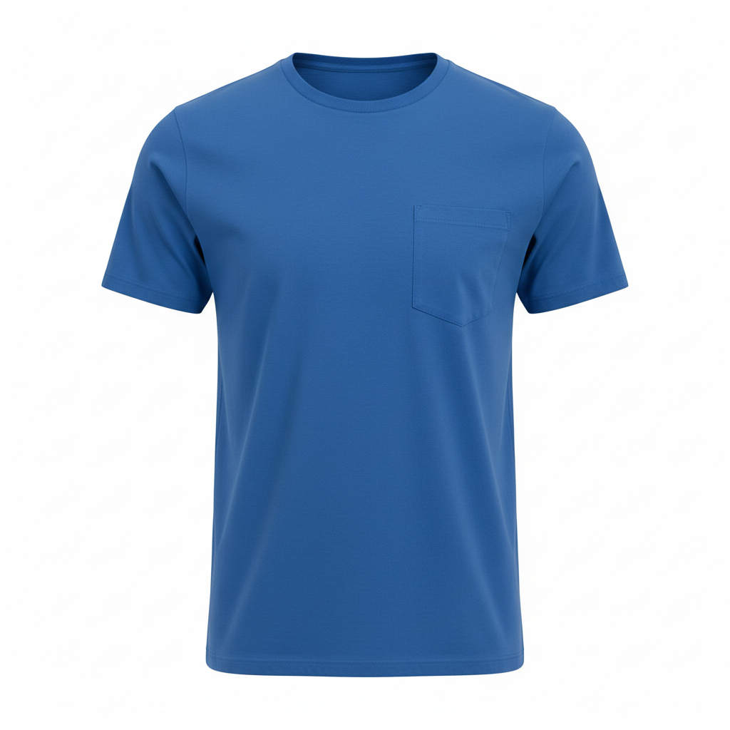Plastek Group Pocket T-Shirt - Royal Blue