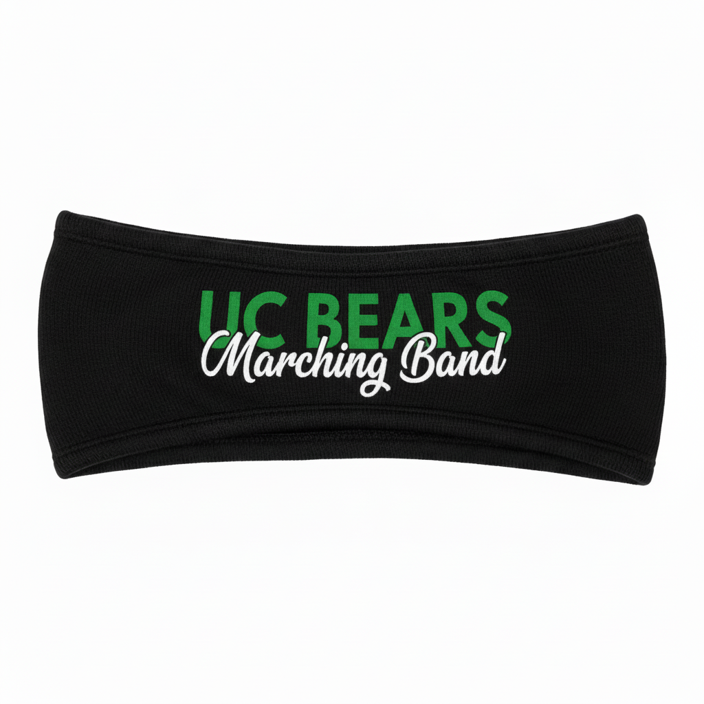 UC Marching Band Ear Warmer