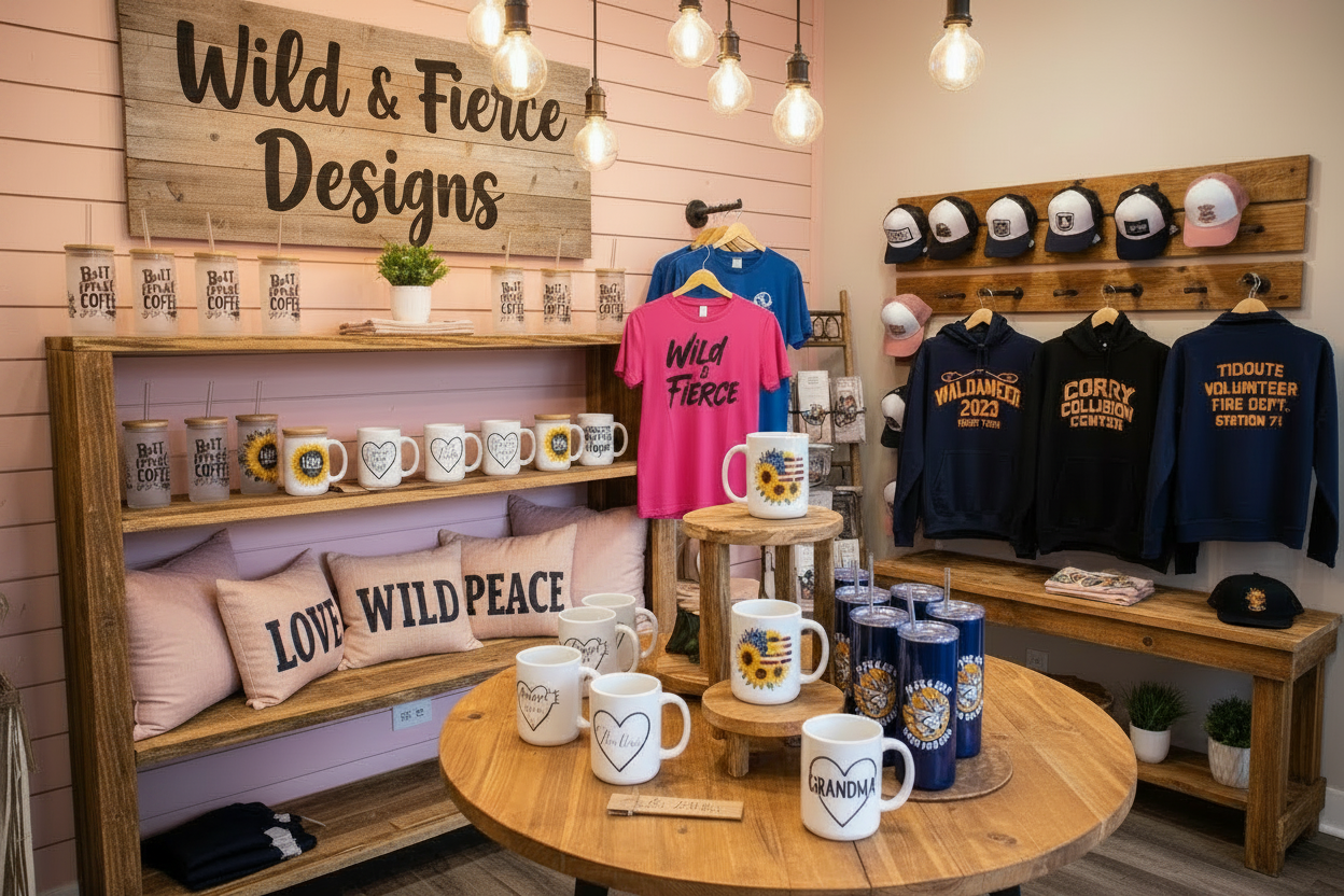 Wild & Fierce Designs Store - Word Pillows