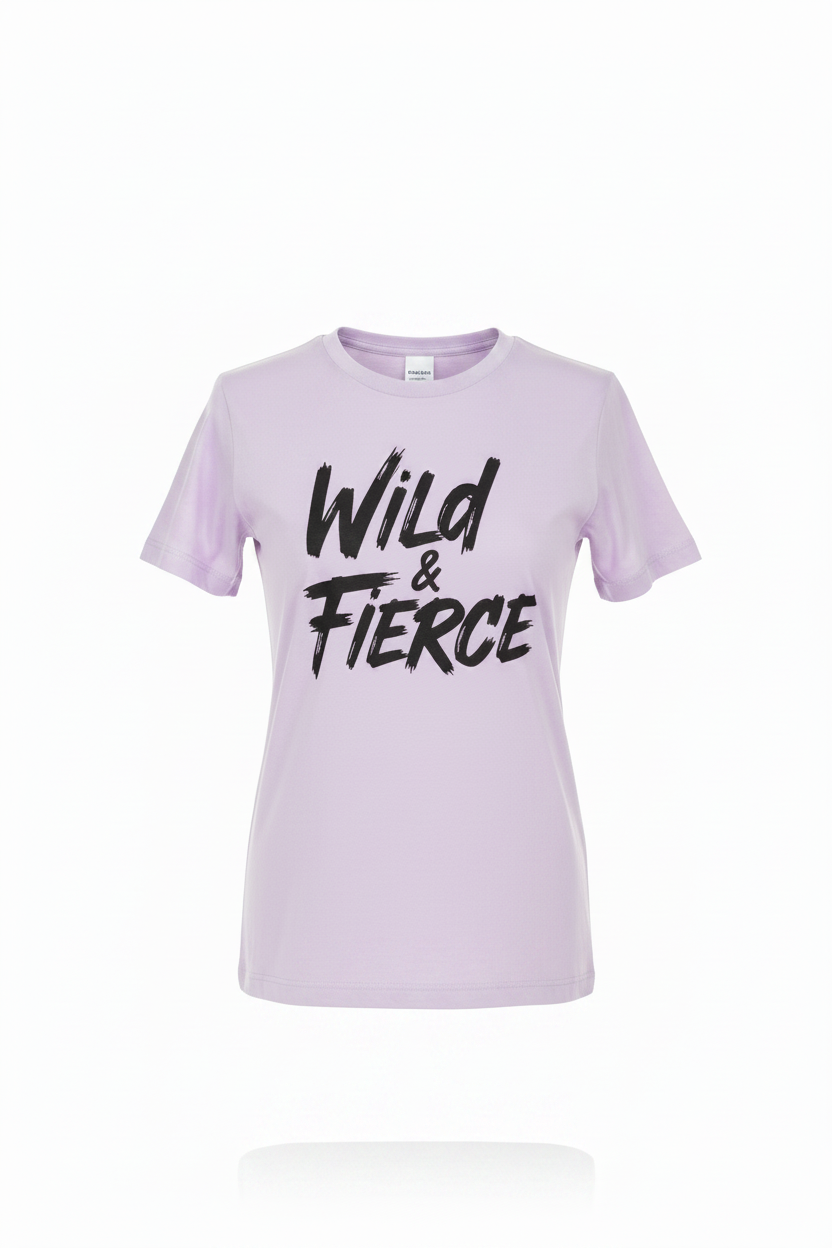 Wild & Fierce Ghost Mannequin T-Shirt
